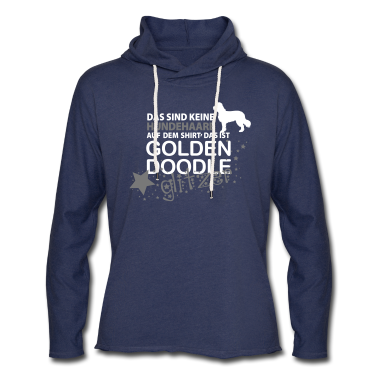 Hunde Hoodie - Goldendoodle Glitzer