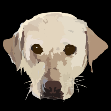 Motiv Labrador Hund Portrait, Haustier Portrait, Haustier Malerei