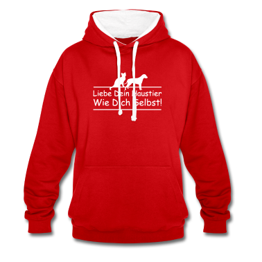 Hunde Hoodie - Liebe Dein Haustier Geschenk Hund Katze