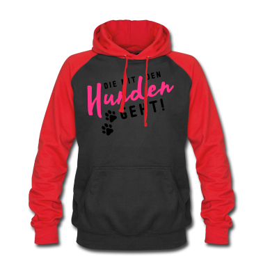 Hunde Hoodie - hunden die mit den