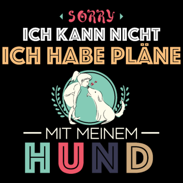 Motiv Hunde TShirt-Kann nicht