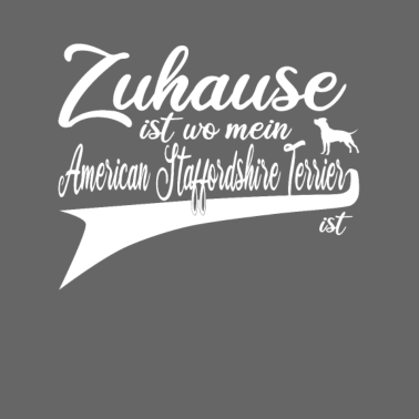 Motiv Zuhause, American Staffordshire Terrier Geschenk