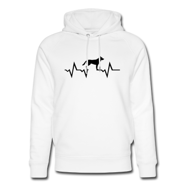 Hunde Hoodie - Herzschlag und Hund - Schäferhund