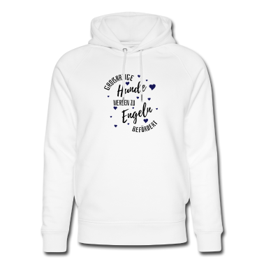 Hunde Hoodie - Großartige Hunde werden zu Engeln befördert