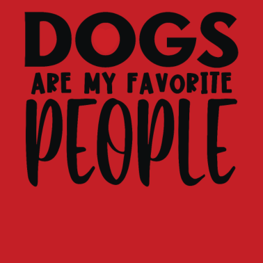 Motiv Hunde sind meine Lieblingsmenschen