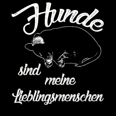 Motiv Hunde sind meine Lieblingsmenschen