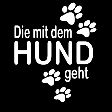 Motiv Hunde Spruch