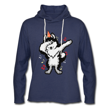 Hunde Hoodie - Tanzender Party Hund