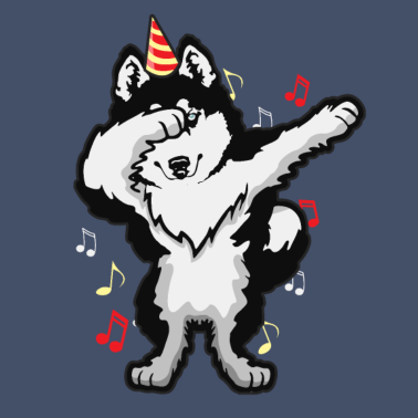 Motiv Tanzender Party Hund