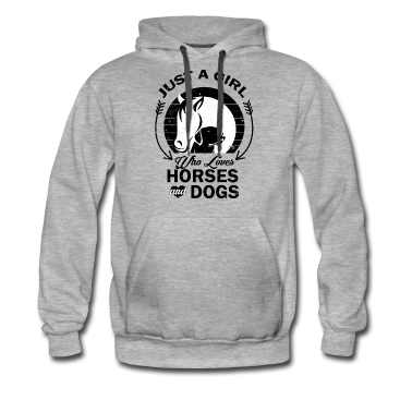 Hunde Hoodie - Hunde und Pferde Reiten Liebe