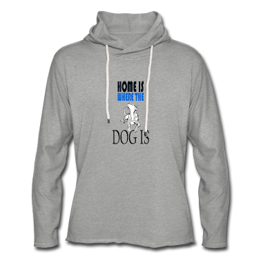 Hunde Hoodie - Zuhause ist, wo mein Hund ist