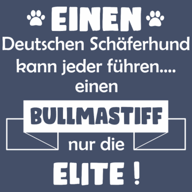 Motiv Bullmastiff Tshirt - Bullmastiff Hund Shirt