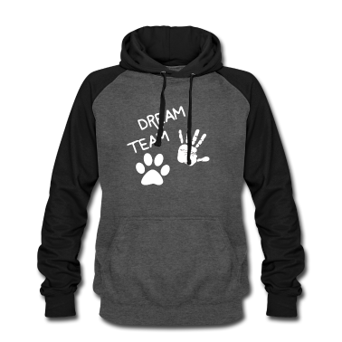 Hunde Hoodie - Dream Team Hund Hündin Gassi gehen Wau Wau