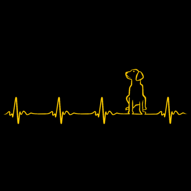 Motiv Heartbeat Dog Herzschlag Hund