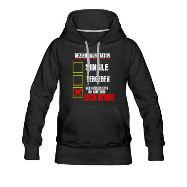 Hunde Hoodie - Golden Retriever Single Geschenk