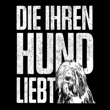 Motiv Die Ihren Hund liebt Hunde Sprüche Hundefreundin