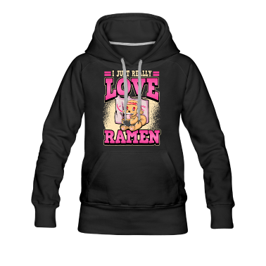 Hunde Hoodie - Lustig Anime Ramen Hund Japan Spruch Geschenk