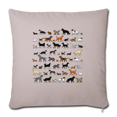 Hunde Kissenbezug - Viele Hunde gehen 2