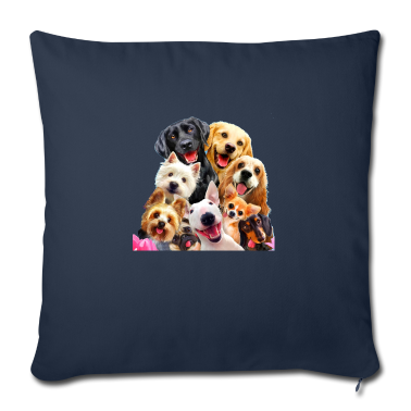 Hunde Kissenbezug - Hunde