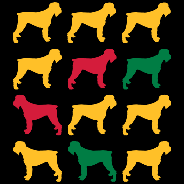 Motiv hunde tier fell