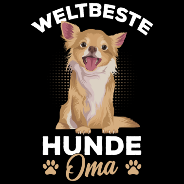 Motiv Weltbeste Hunde Oma Chihuahua Liebhaber Frauchen