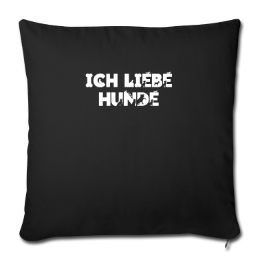 Hunde Kissenbezug - ich liebe Hunde Hund