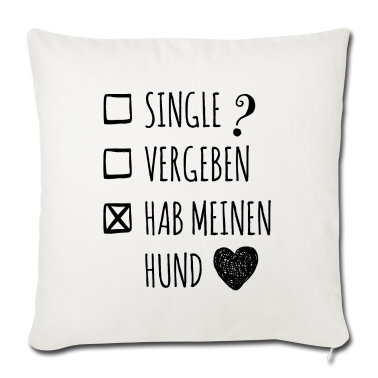 Hunde Kissenbezug - Hab meinen Hund