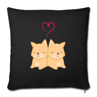 Hunde Kissenbezug - Hund - Hunde - Hunde T-Shirt - Hundeliebe