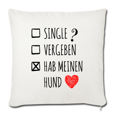 Hunde Kissenbezug - Hab meinen Hund
