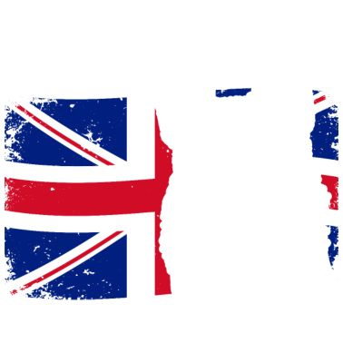 Motiv DEUTSCHER SCHÄFERHUND Union Jack Flag Wilsigns