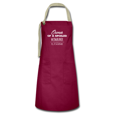 Hunde Schürze - Besitzer eines verwöhnten Weimaraner Hundes Ja, es ist alles mein