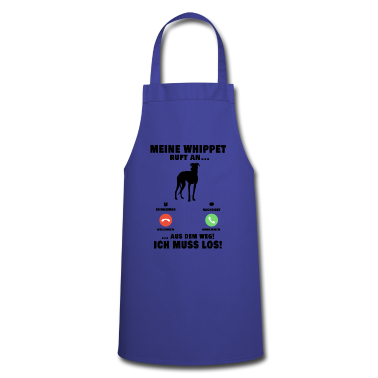 Hunde Schürze - Mein Whippet ruft an Hund Windhund Sighthound