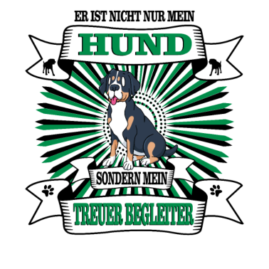Motiv Hund Er ist nicht nur mein Hund