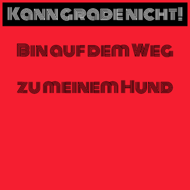 Motiv hund - auf dem Weg zu meinem Hund