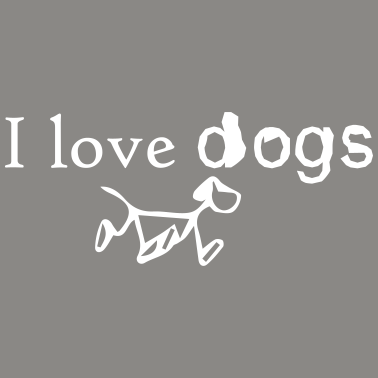 Motiv HUND: Ich liebe Hunde