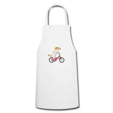 Hunde Schürze - Hunde Fahrrad Hund