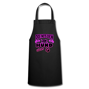 Hunde Schürze - Die mit dem Hund