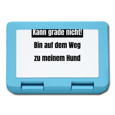 Hunde Brotdose - hund - auf dem Weg zu meinem Hund