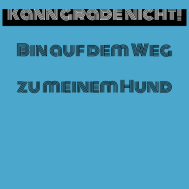 Motiv hund - auf dem Weg zu meinem Hund