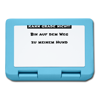 Hunde Brotdose - hund - auf dem Weg zu meinem Hund