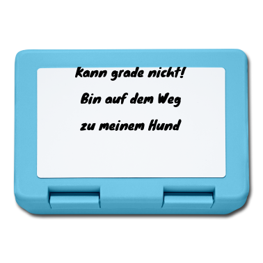 Hunde Brotdose - hund - auf dem Weg zu meinem Hund
