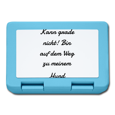 Hunde Brotdose - hund - auf dem Weg zu meinem Hund