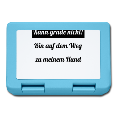 Hunde Brotdose - hund - auf dem Weg zu meinem Hund