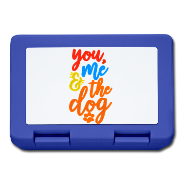 Hunde Brotdose - Du ich und der Hund