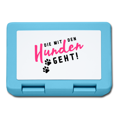 Hunde Brotdose - hunden die mit den