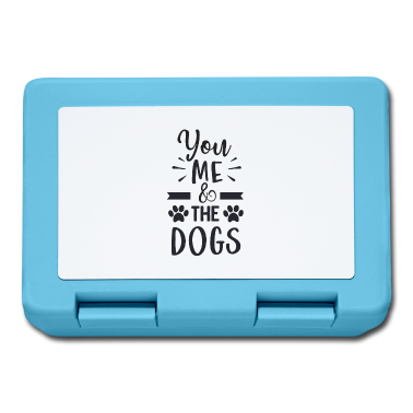 Hunde Brotdose - Du mich die Hunde