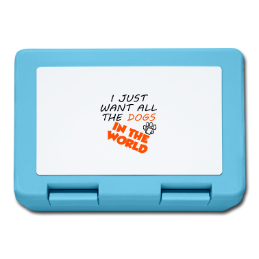 Hunde Brotdose - Ich will alle Hunde