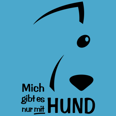Motiv Nur mit HUND