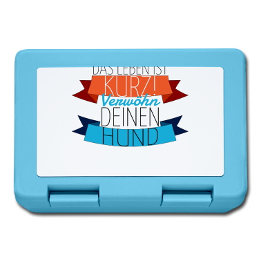 Hunde Brotdose - hund - verwöhn deinen Hund