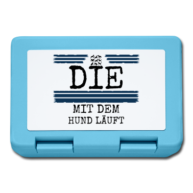 Hunde Brotdose - hund - die mit dem Hund läuft